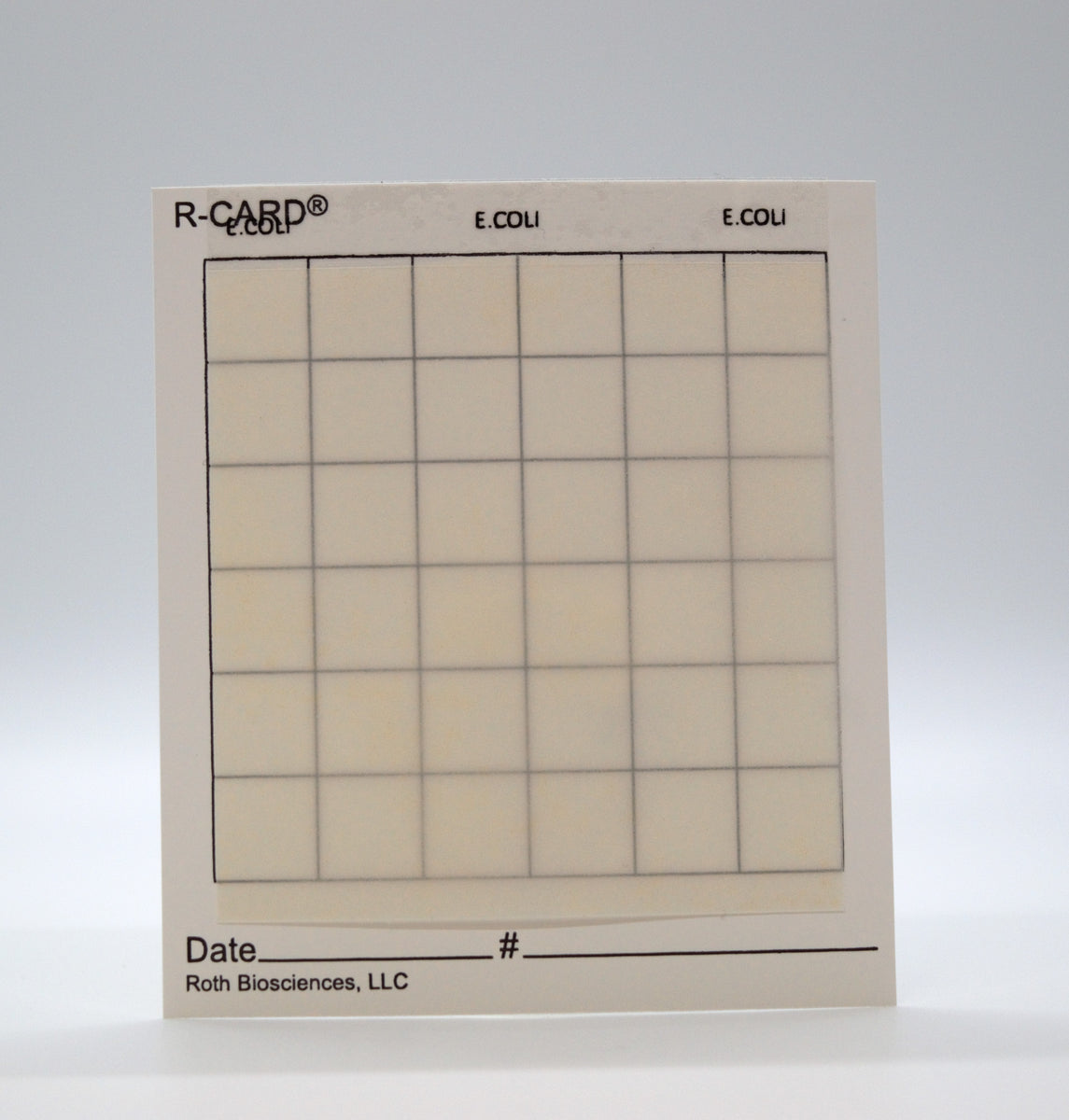 Repid Test Card R-CARD® EC - E. Coli - Rapid Test - Accurate Count - Pack of 25 – Roth ...