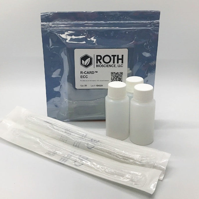 R-CARD® E. coli + Coliform (3 mL) Water Testing Kit