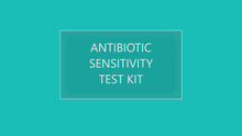 Load and play video in Gallery viewer, INTRODUCTORY Antibiotic Sensitivity Test Kit (pack of 10) REGULAR PRICE $25
