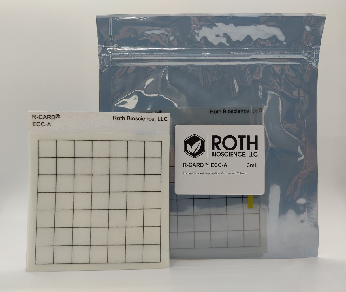 R-CARD® ECC-A - E. Coli /Coliform Rapid Test, No Aeromonas - 500 Tests ...