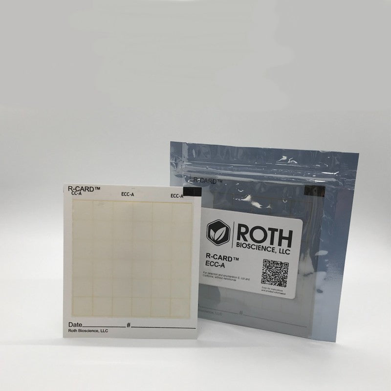 R-CARD® ECC-A - E. Coli /Coliform Rapid Test, No Aeromonas - 100 Tests ...